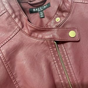 Baccini XL jacket with gold zippers in excellent condition.
